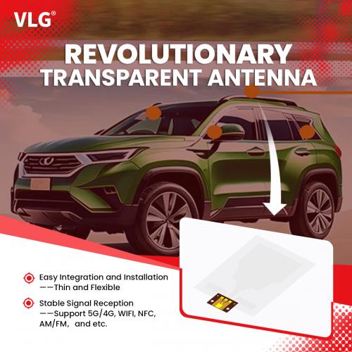 Vehicle Smart Antenna: 5G Transparent Film Antenna