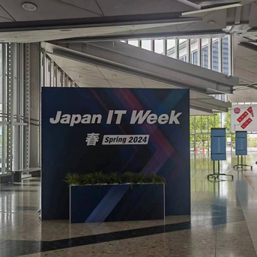 VLG makes its debut at the 33rd Japan IT Week Spring Exhibition