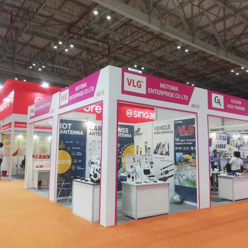 VLG antenna technology shines at the International Auto Parts Exhibition in Frankfurt, Vietnam 2024