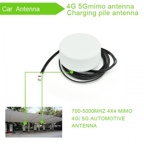 2* 4G/5G+2X2 5G MIMO Antenna with mini Fakra  (700~5000MHz)