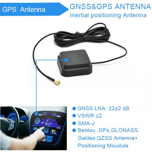GNSS Receiver with inbuilt Antenna+RTK+Inertial system