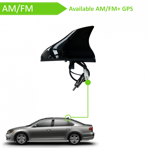 AM/FM(+GPS) Sharkfin Antenna